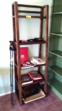 Dark Wood 4 Tier Shelf