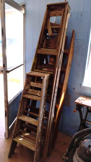 Wood Ladders, Wood Stairs