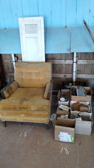 Lounge Chair, PVC Couplings, Breakers, Outlets,