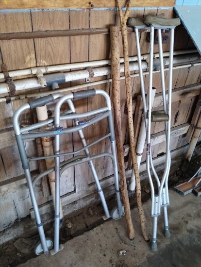 Crutches, Walker, Walking Sticks
