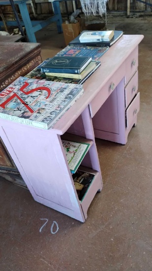 Desk, Books