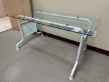 Glass Top Table