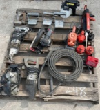 Reciprocating Saws, Sanders, Stapler, Electric Paint Gun, Batteries, Chargers