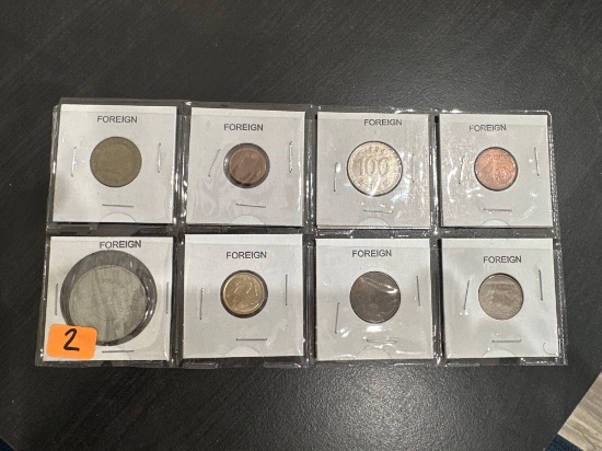Variety of Foreign Coins