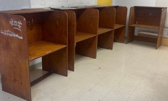 Wooden Booths