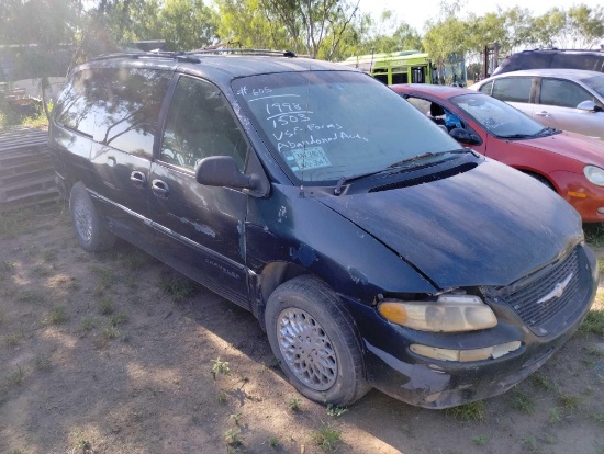 1998 Chrysler Town & Country Van, VIN# 1C4GP64L7WB531503