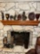 Decor on Chimney Mantle