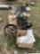 Burners, Chair, Trash Bin, Boxes