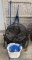 Shop Fan, Vacuum & Broom