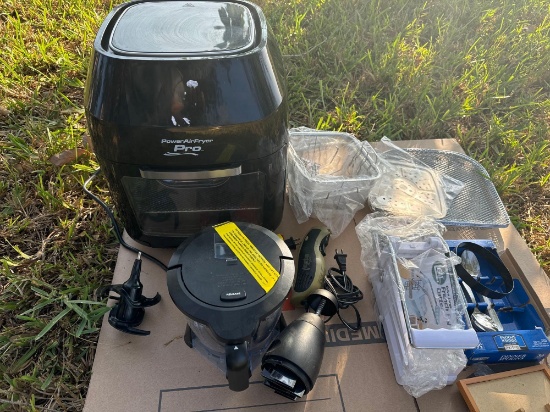 Air Fryer, Spoons, Chopper