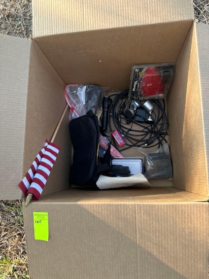 Flashlight, Cameras, Rifle Parts