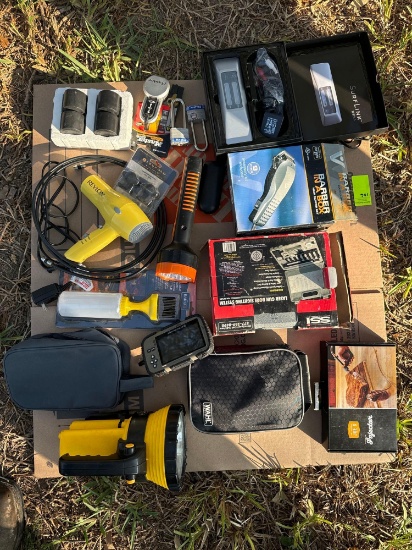 Flashlight, Hair Clippers, Locks, Bore System