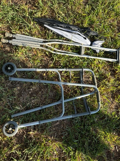 Walker, Crutches, Umbrellas