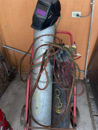 Torch Set with Cart