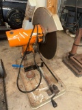 Orange Chop Saw