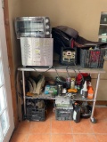 Rolling Rack, Battery Booster, Oven, Oils