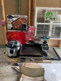 Turkey Fryer, Skillet, Smoke less Grill/Griddle, Blenders, Deep Fryer, Sausage Stuffer, Toaster
