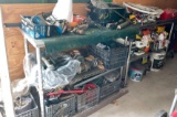 Rolling Tables, Grinders, Winch, Tarps, Paints, Spectracides