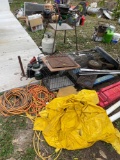 Batteries, Extension Cords, Kennels, Cowboy Ropes & Pipes