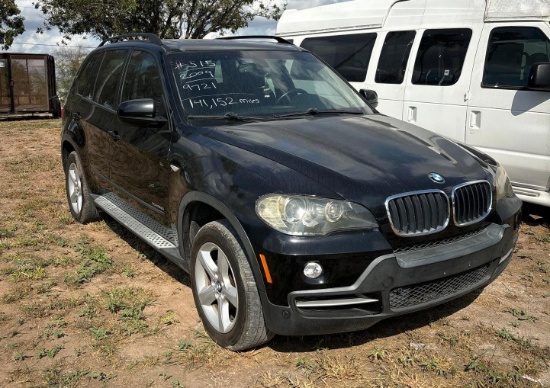 2009 BMW X5 Multipurpose Vehicle (MPV), VIN # 5UXFE43529L269721