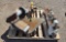 Shop Fox Lathe, DeWalt Scroll Saw, Dayton 6x9