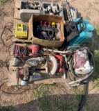 Airless Paint Sprayer, Router, Power Tools, Tile Cutter, and Backpack Vacuum