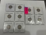 Buffalo Nickel & V-nickel