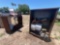 Metal Shelves, Rug, Potable TV/Radio, and Briefcase