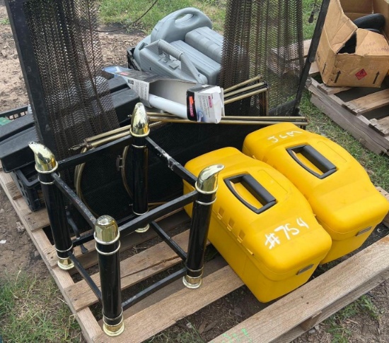 Toolboxes, Empty Cases, and Household Items
