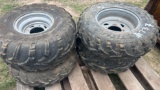 AT 25x8 - 12 Tires