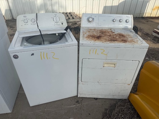 Washer & Dryer