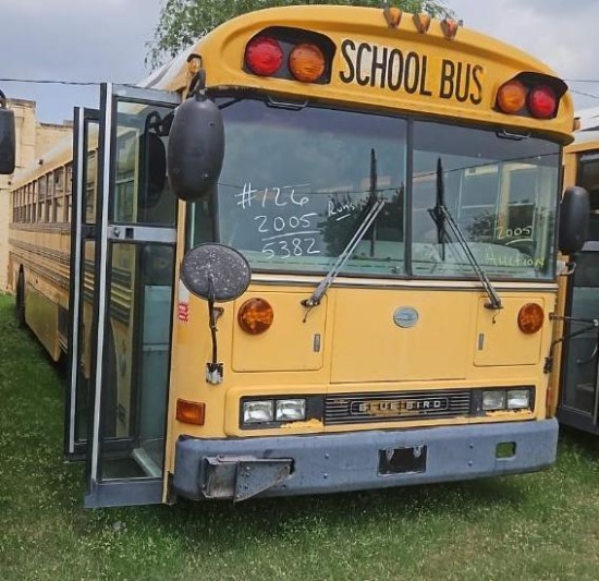 2005 Blue Bird Bus, VIN# 1BABNBKA95F225382