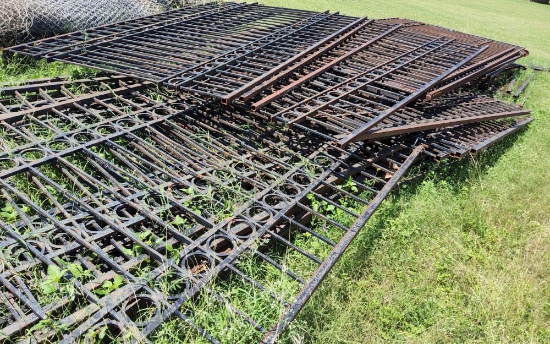 Black Metal Fence