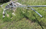 Galvanized Fence Poles