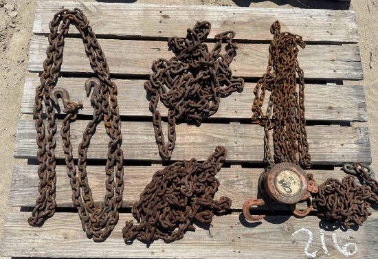 Chain Hoist and Chains