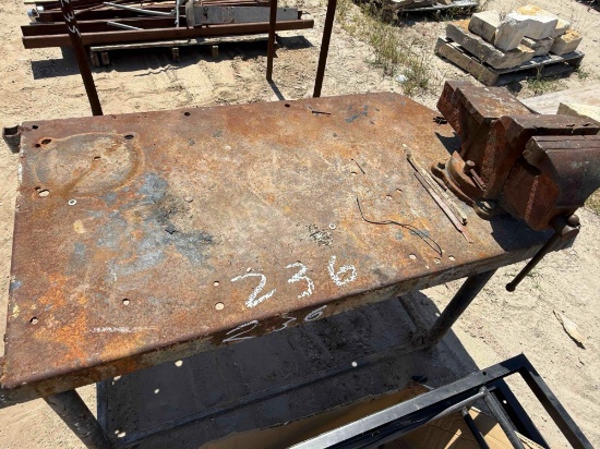 Vise on Stand