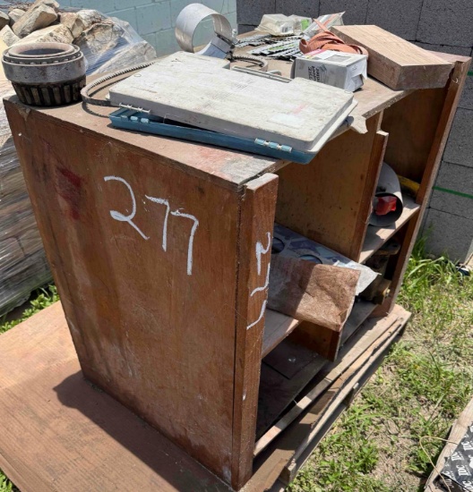 Cabinet, Gear Boxes, and Hardware