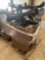 6- HON Brown Rolling Arm Chairs & 2- KI Green Rolling Arm Chairs