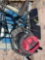 Vacuum, Music Stand, & Chair