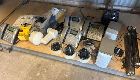 Office Phones, Surveillance Cameras, Speakers, etc.