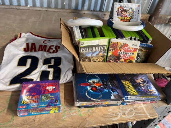 DVD's, Jersey & Video Games