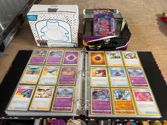 Pokemon Cards, Lunchbox & Trainer Box