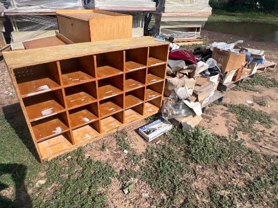 Bookcases, Air Filters, Pipe & Misc.