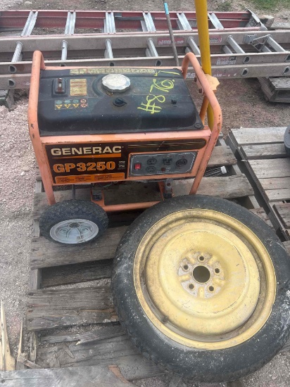 Generator and Spare Tire