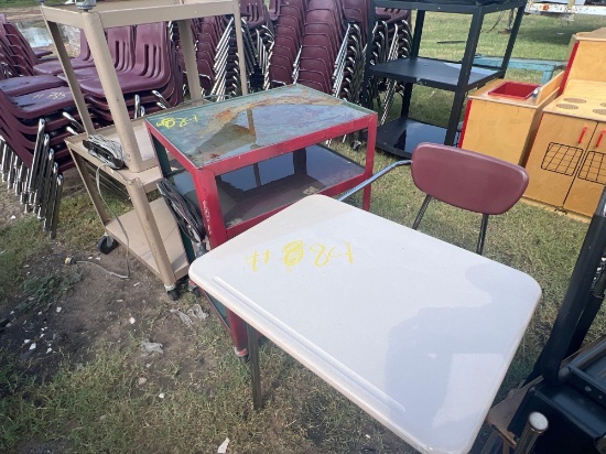 Rolling Carts & Desk