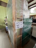 Fabricated Locking Wood Storage Cabinet & Cart, & Sanitizing Lamp