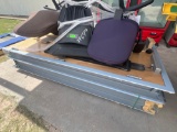 Wood Doors & Metal Door Frames, Counter Top, Rolling Sign Stand, Stool, Rolling Arm Chairs