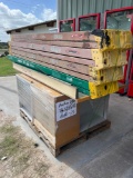 Fabricated Green Cabinets & Countertops, & 4- A-Frame Ladders