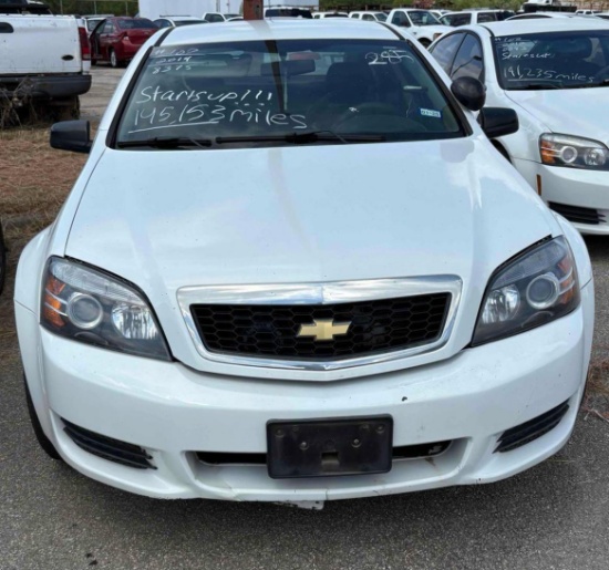 2014 Chevrolet Caprice Passenger Car, VIN # 6G3NS5U26EL938375