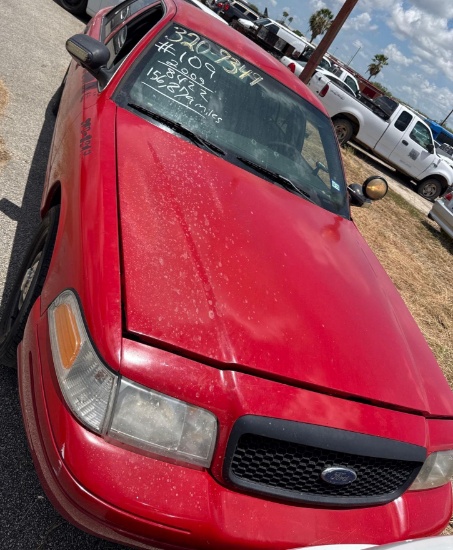 2009 Ford Crown Victoria Passenger Car, VIN # 2FAHP71V49X138422